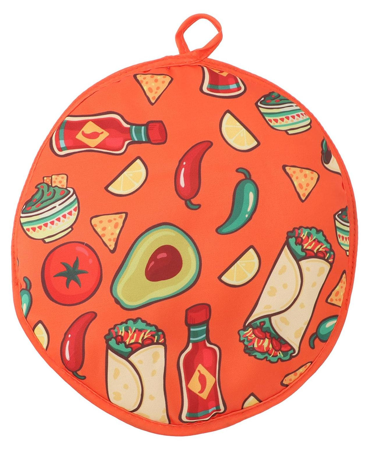 Dripio Tortilla-warmer voor de magnetron, 30 cm, geschikt voor maximaal 15 tortillas