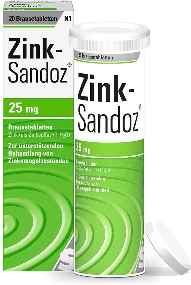 Zink Sandoz Zink-Sandoz® Brausetabletten