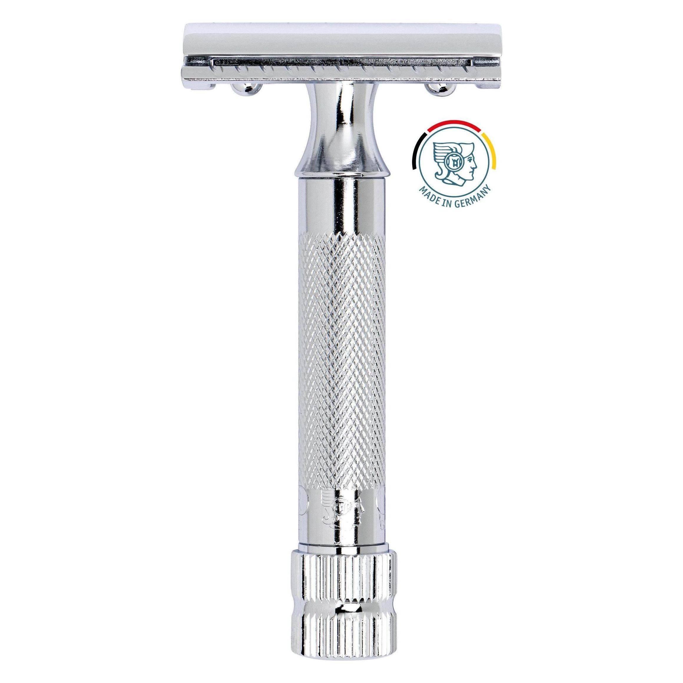 Merkur 34C Rasierhobel mit Etui und 10 Klingen (405280)