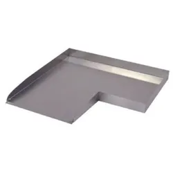 Ubbink Edelstahl Bachlauf Wolga 90° Ecke links