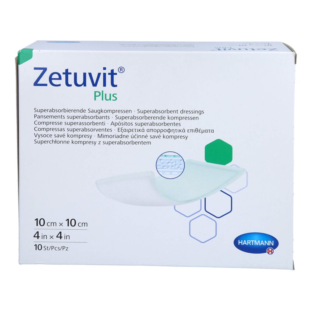 ToValCare GmbH Zetuvit Plus Extrastarke Saugkompr.steril 10x10 Cm 17512313