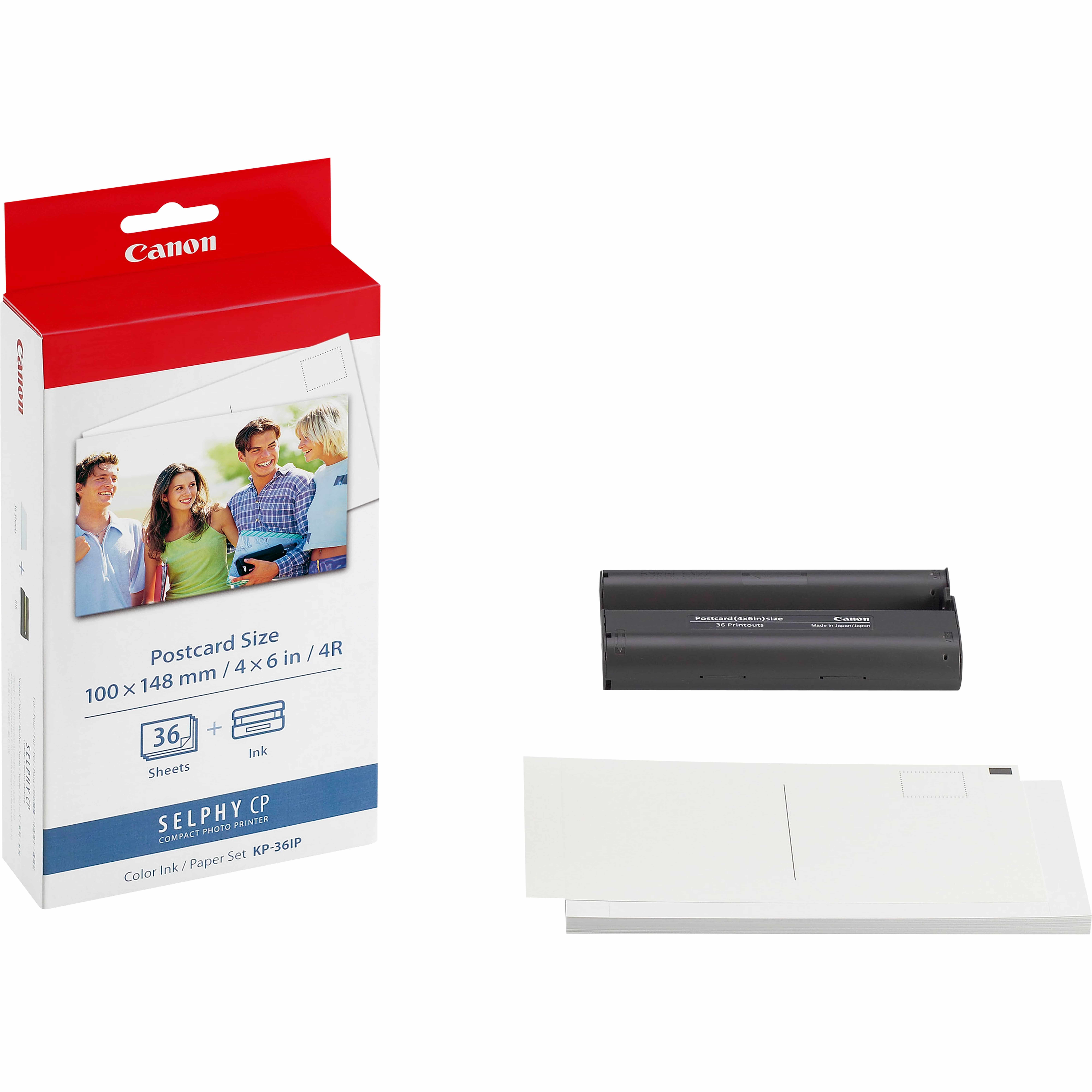 Canon KP-36IP Papier 10x15cm 36 Blatt inkl.Farbkartusche 7737A001-36
