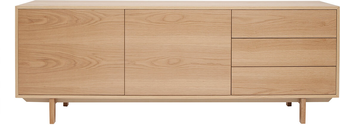 Miliboo Sideboard skandinavisch helles Holz B195cm SID