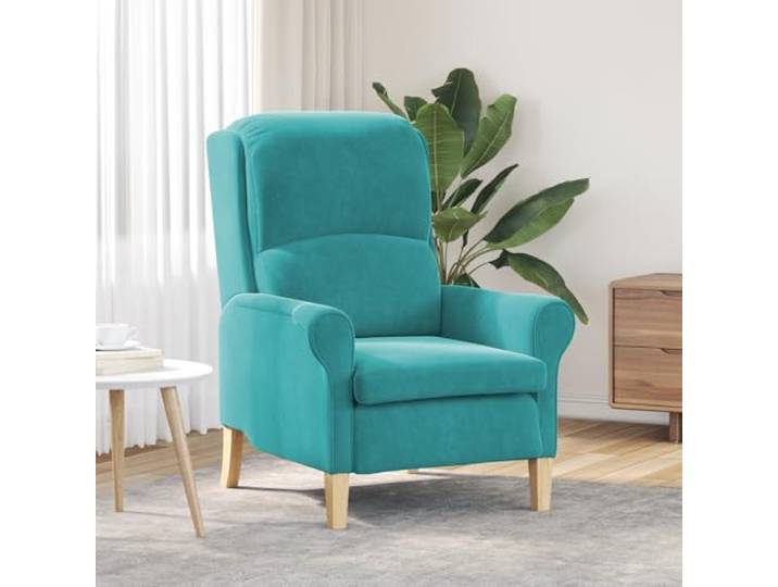 HEFZGDB Türkiser Sessel aus Stoff mit ergonomischem Design für optimalen Komfort und langlebiger Polsterung