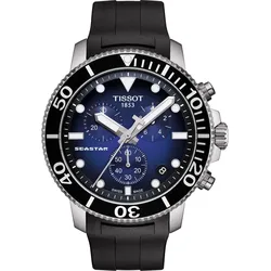 Tissot T-Sport SEASTAR 1000 Quartz Chronograph T120.417.17.041.00 - blau,schwarz - 45,5mm