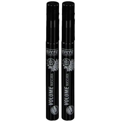 Lavera Volume Mascara black 2x 2x9 ml Stifte