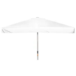 Doppler Sonnenschirm / Großschirm "Alu Expert Teleskop 350 x 350", inkl. Schutzhülle,weiß,350 x 350 cm