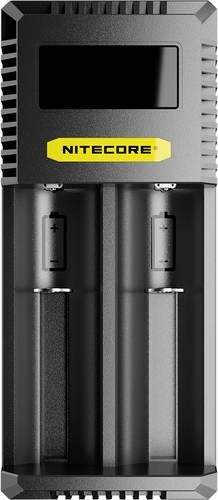 NiteCore CI2 Rundzellen-Ladegerät LiIon, NiMH, NiCd 10440, 14500, 14650, 16500, 16340, 16650, 17350, 17500, 17650, 17670, 18350