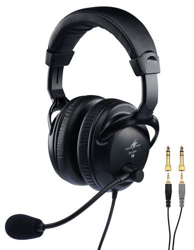 Monacor Headset Gesangs-Mikrofon BH-009 inkl. Windschutz