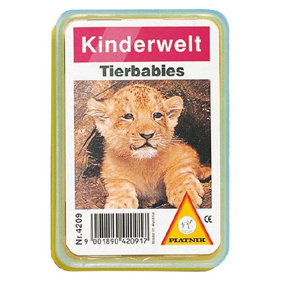 Piatnik Tierbabies Quartett (Deutsch, 2 - 4 Spieler) (4209)
