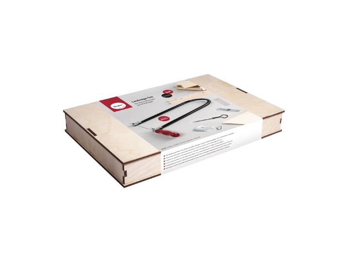 Rayher Laubsäge-Set mit Nagelbohrer und Sperrholzplatte Box 1 Set
