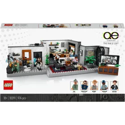 LEGO Queer Eye - The Fab 5 Loftas (10291) (10291, LEGO Creator Expert, LEGO Seltene Sets)