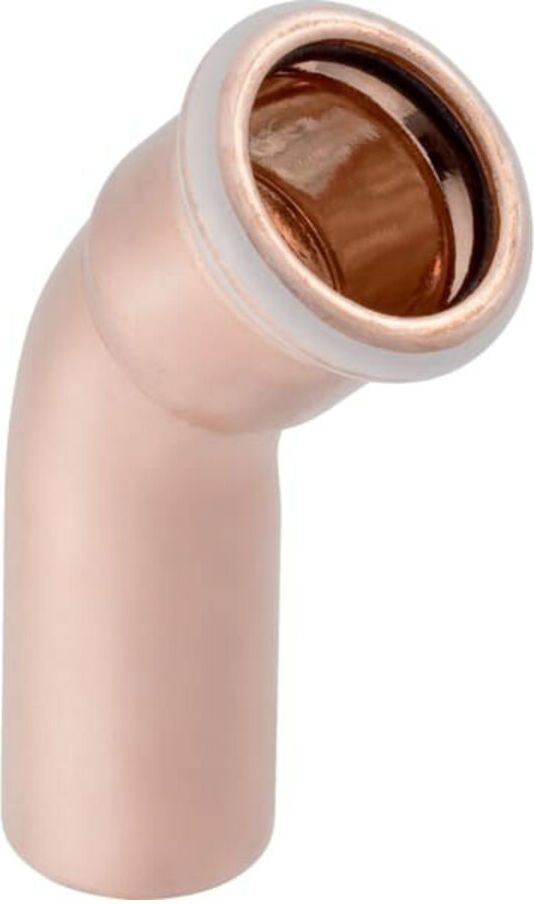 Geberit Bogen Mapress d 35mm, 45Grad, mit Einschubende, Kupfer (60706)