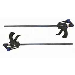 Vago-Tools 2x Schnellspannzwinge 450 mm Einhandzwinge