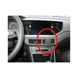 BRODIT 855370 ProClip Halterung - Volkswagen Polo 2018 - GPS Navi KFZ Halter