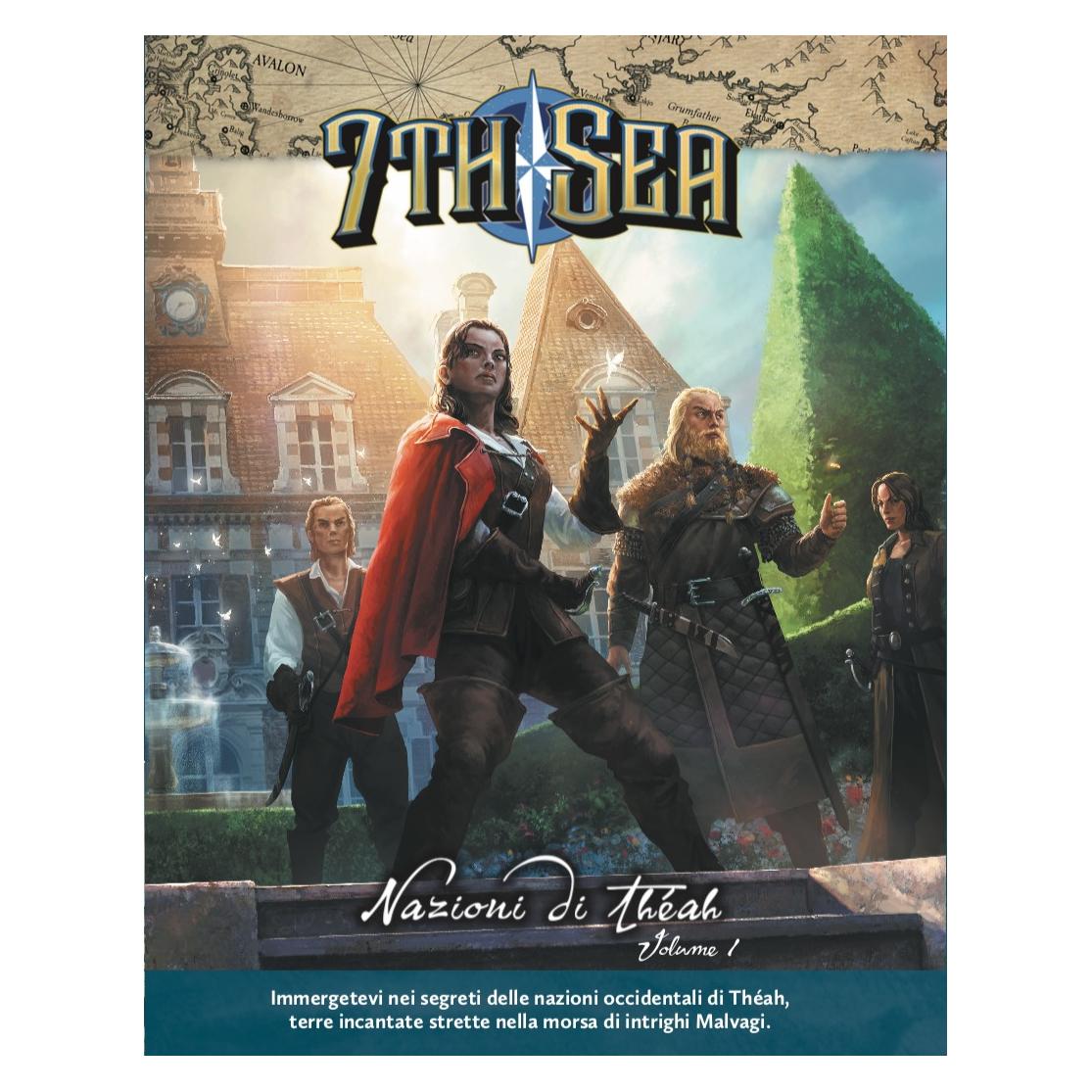 Asmodée 7th Sea - Nations of Thea Vol.1 (Deutsch) (9788895001456)