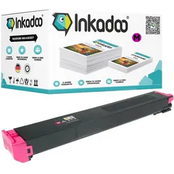 Inkadoo, Toner, Toner kompatibel zu Sharp MX-23GTMA Toner, magenta Magenta (M)