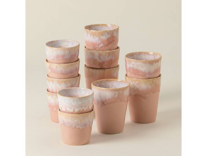 Tassenset Grespresso Typ C 12-teilig Pink/Pink