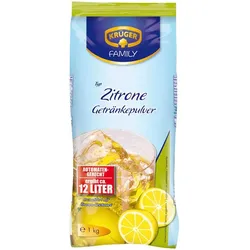 KRÜGER FAMILY Zitrone Getränkepulver 1,0 kg