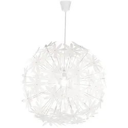 Pendel Leuchte Beleuchtung Hänge Lampe Blüten Strahler im Set inklusive LED Filament Leuchtmittel