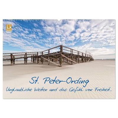 St. Peter-Ording (Wandkalender 2027 DIN A2 quer), CALVENDO Monatskalender