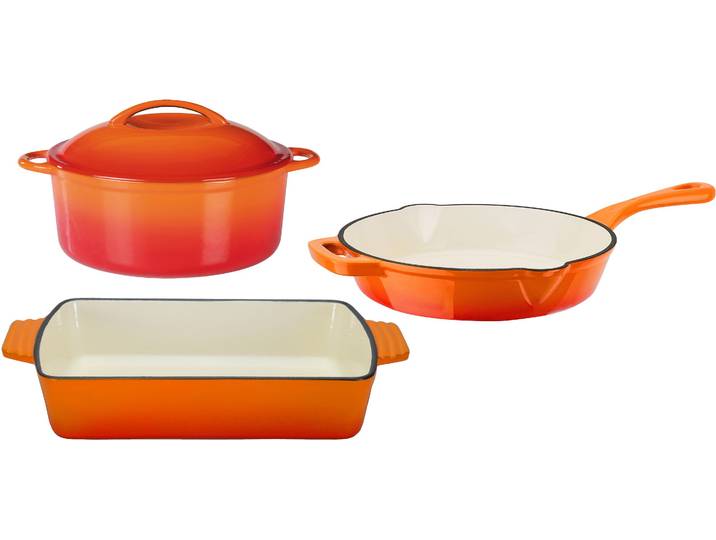 Topf-Set GSW Orange Shadow , orange, Töpfe, Topf-Set, Induktion