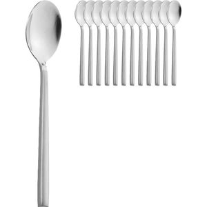 Esmeyer Kaffeelöffel Silke 142-158, 14,1 cm, Edelstahl 18/0, silber poliert, 12 Stück