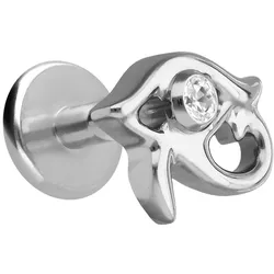 Titan Labret mit Innengewinde AUGE DES HORUS