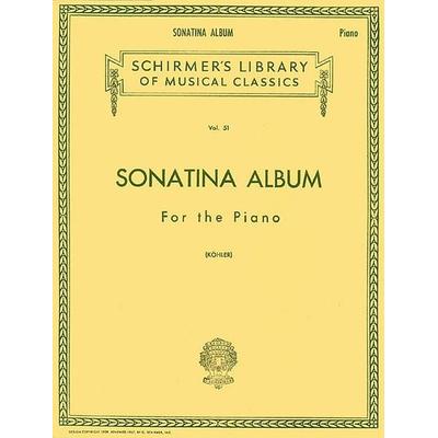 Sonatina Album: Schirmer Library of Classics Volume 51 Piano Solo (Schirmer's Library of Musical Classics), von Available Not, G. Schirmer, Inc.,