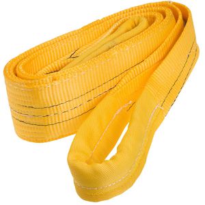Feldtmann Hebeband 186144, 2m x 90mm, EN 1492-1, gelb, Traglast 3 Tonnen