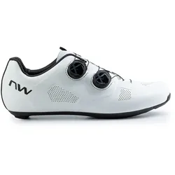 Northwave Revolution Wide Rennradschuhe - white/black - 43