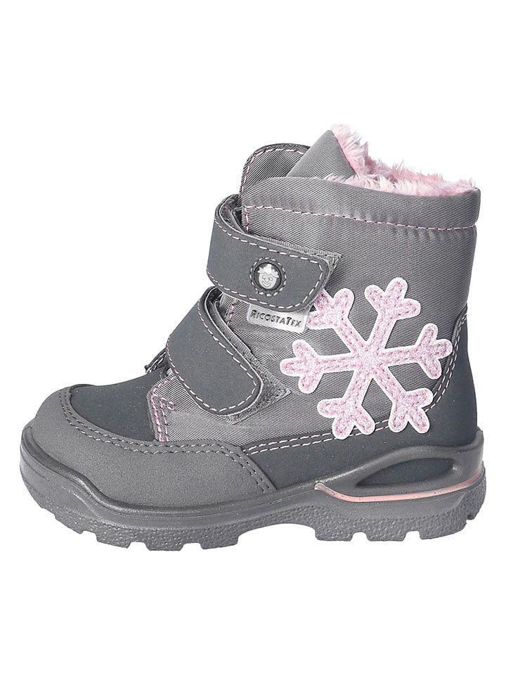 PEPINO Winterboots in Grau/ Rosa - 22