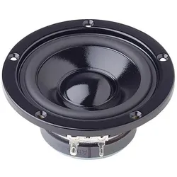Visaton HiFi-Tiefmitteltöner W 100 S, Lautsprecher Bauteile, Schwarz