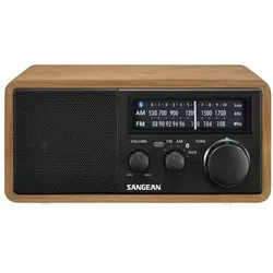 Sangean Genuine 110 Plus WR11BT holz tragares Retro-Tischradio mit Bluetooth & U...