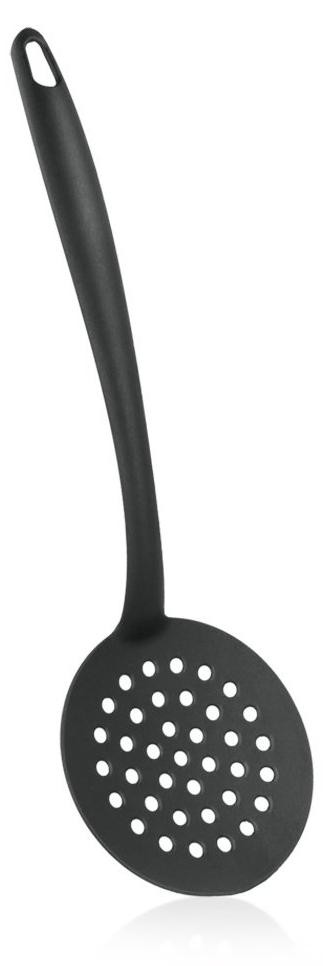 Dripio Schuimlepel van nylon, zwart, 25 x 15 x 5 cm
