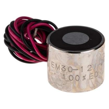 RS PRO Halte-Elektromagnet, Durchmesser 30 mm (7393258)