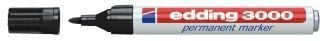 Edding 3000 Permanent Marker 1,5-3 mm - Zwart
