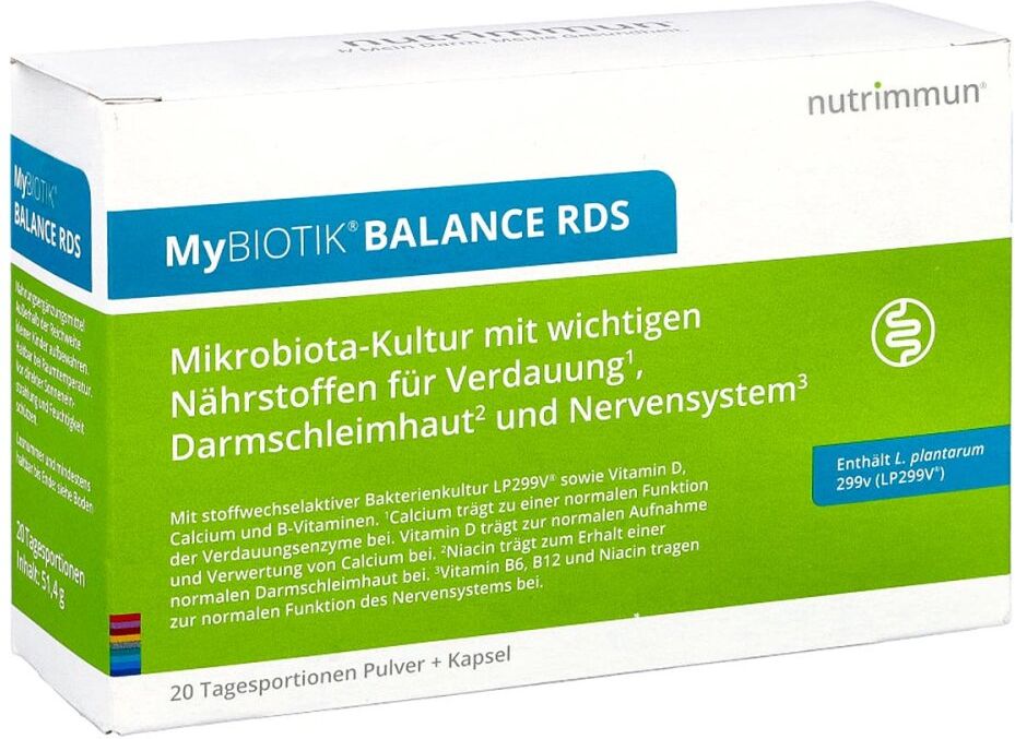 Mybiotik Balance Rds 20x2 g+20 Kapseln