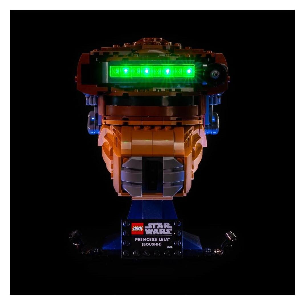 Light my bricks LED Licht Set für LEGO 75351 Star Wars Pincess Leia (Boushh) Helm (75351)