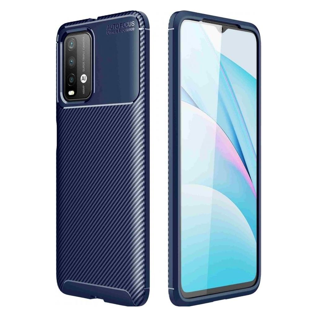 Screenguard Xiaomi Redmi 9T Hülle Carbon Design TPU Case (Xiaomi Redmi 9T) (00028483)