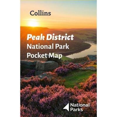 Peak District National Park Pocket Map, Karte von Collins Maps,National Parks UK, Collins ELT, 978-0-00-843921-7