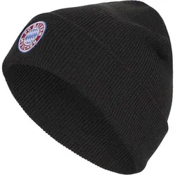 ADIDAS Herren Mütze FC BAYERN MÜNCHEN WOOLIE (extra groß), Größe ONE SIZE in Schwarz Schwarz