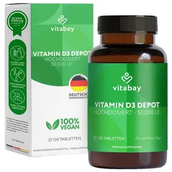 VITAMIN D3 DEPOT 50.000 I.E. Cholecalcifer.veg.Tab
