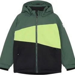 COLOR KIDS Color Kids Kinder Skijacke Colorblock, Größe 140 in Grün Grün
