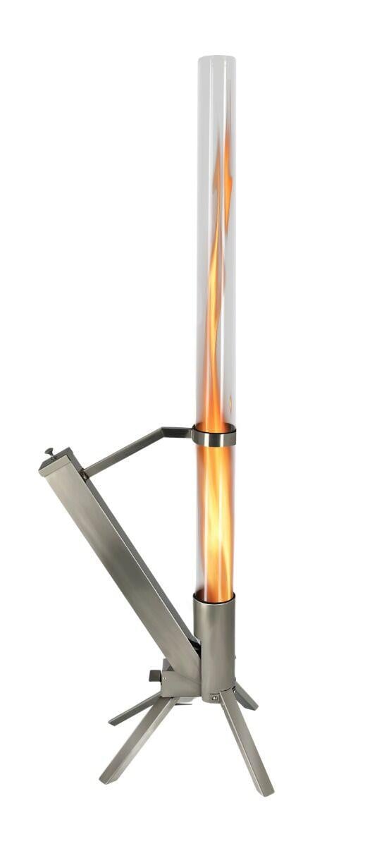 Green Flame Lounge terrasverwarmer met pellets van roestvrij staal