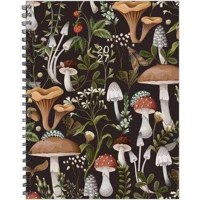 Mushroom 2027 8.5x11 Weekly Monthly Softcover Planner