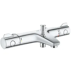 Grohe Grohtherm 800 Wannen-Thermostat 34568000 chrom, DN 15, Wandmontage