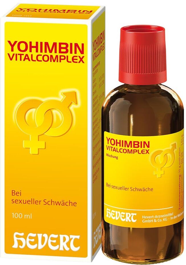Yohimbin Vitalcomplex Hevert Tropfen 100ml