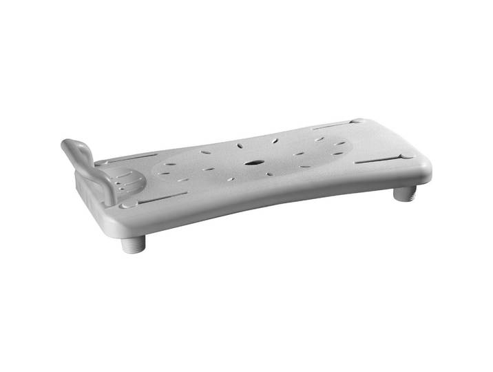Badewanneneinsatz, Weiß, Metall, Kunststoff, 41-60x12x30 cm, Lga, Freizeit & Co, Wellness & Gesundheit, Gesundheit