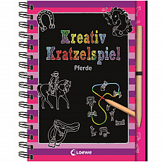 Loewe Verlag Kreativ-Kratzelspiel - Pferde 304357